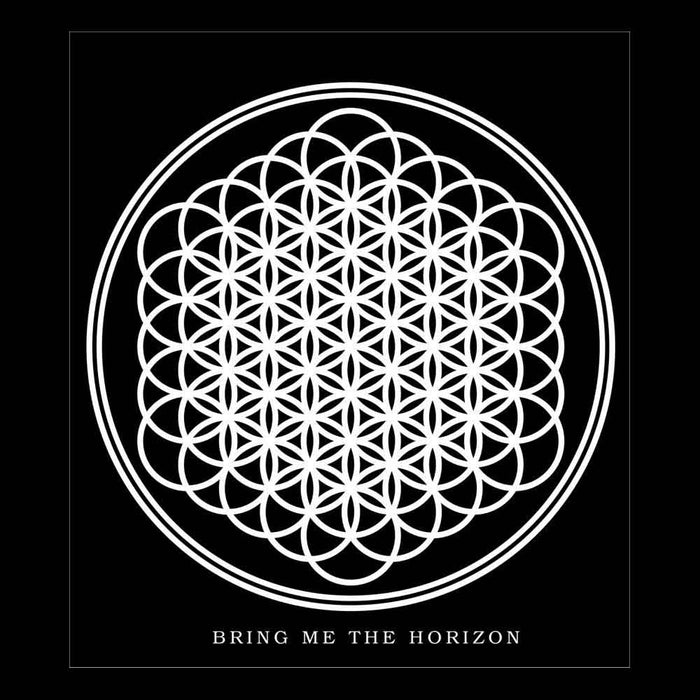Bring Me The Horizon Flower of Life Ladies Large Zipped Hoodie