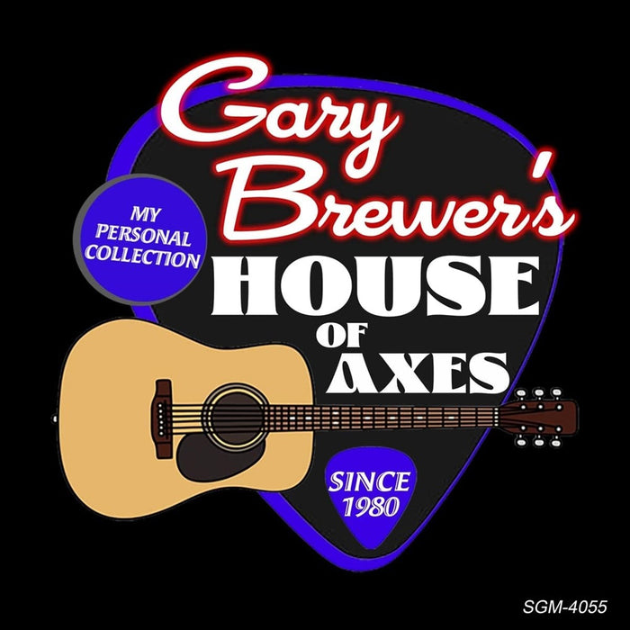 Gary Brewer's House of Axes Vinyl LP Autographed Colour 2023