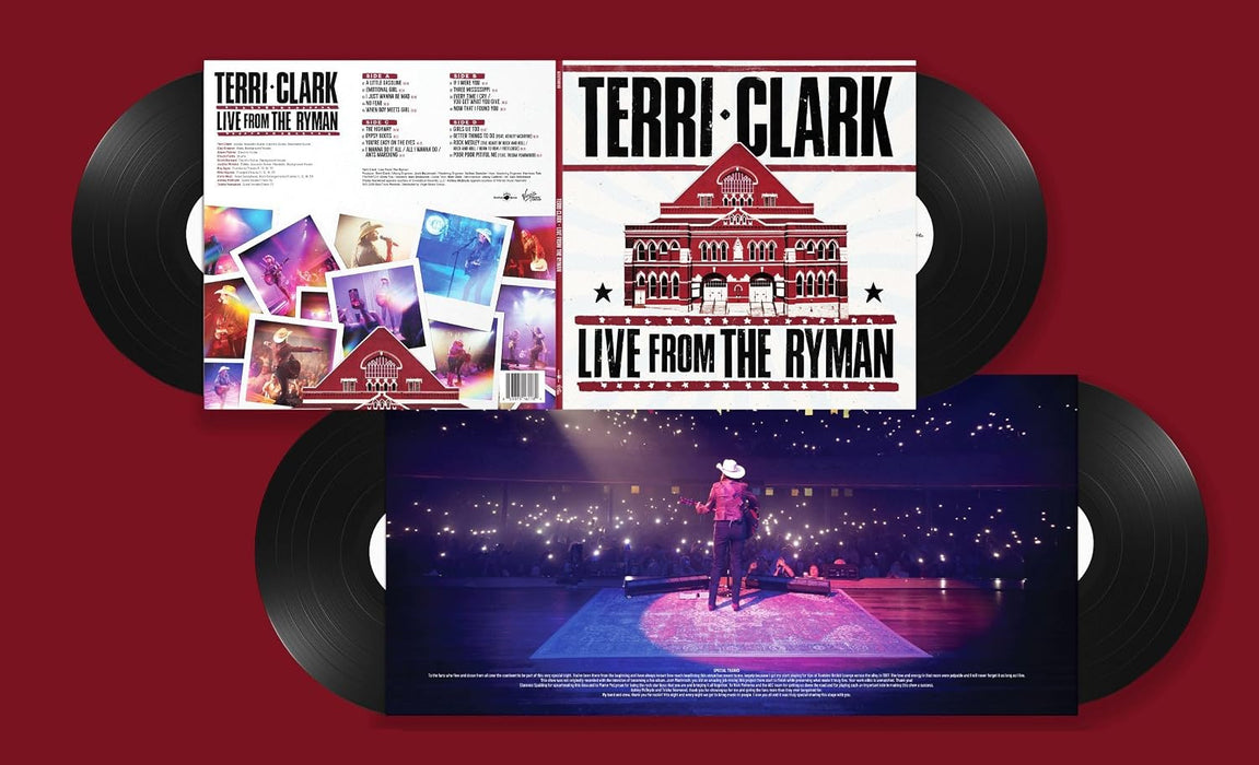 Terri Clark Terri Clark: Live From The Ryman Vinyl LP Due Out 30/10/26
