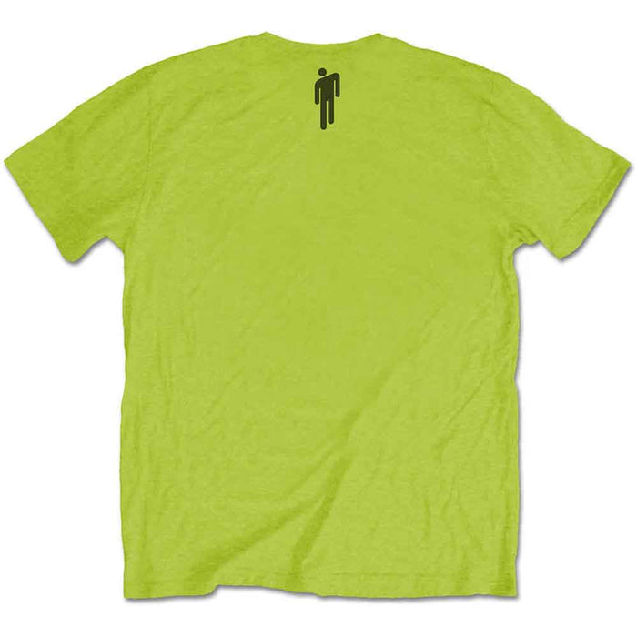 Billie Eilish Racer Logo & Blohsh Lime Green Medium T-Shirt
