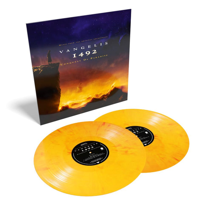 Vangelis 1492: Conquest Of Paradise Vinyl LP Yellow Flame Colour 2025