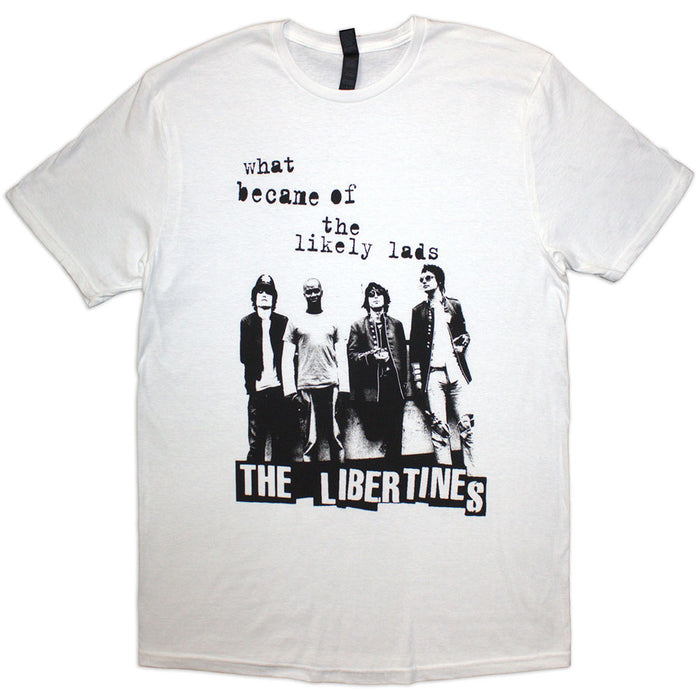 The Libertines What Became Of The Likely Lads White Large T-Shirt