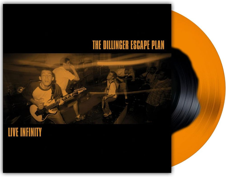 The Dillinger Escape Plan Live Infinity Vinyl LP Black & Orange Krush Colour Album 2025