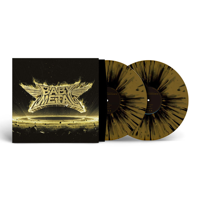 BABYMETAL METAL RESISTANCE Vinyl LP Gold & Black Splatter Colour Due Out 12/12/25