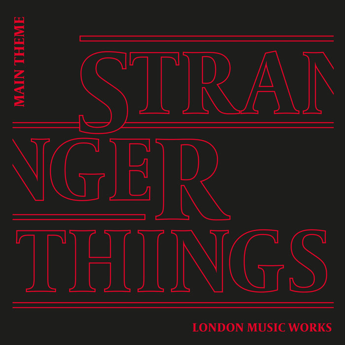 Stranger Things (Original Soundtrack) 7" Vinyl Single Transparent Red Colour RSD 2025