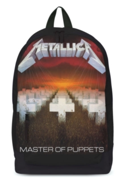 Metallica Master Of Puppets Black Rucksack Bag