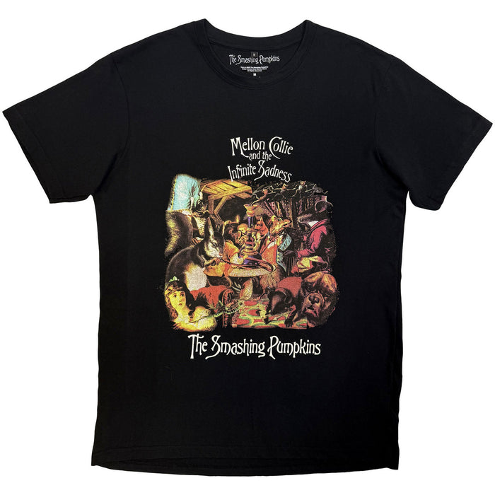 Smashing Pumpkins Mellon Collie Animals Black Large T-Shirt