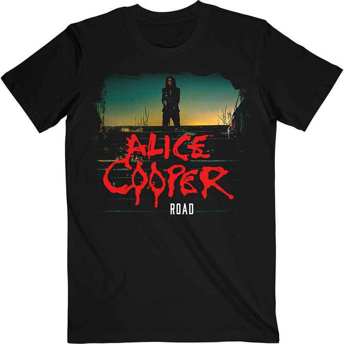 Alice Cooper Back Road Black X-Large T-Shirt