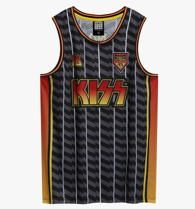 Kiss Destroyer Basketball Jersey Large T-Shirt