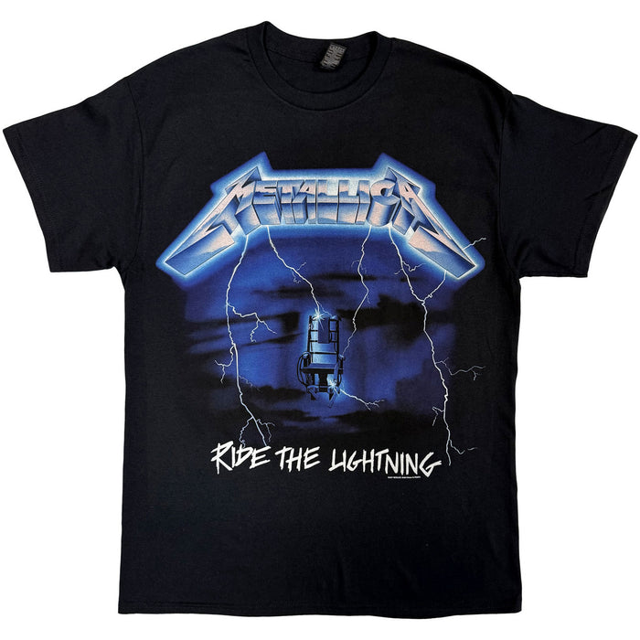 Metallica Ride The Lightning Tracks Black Medium T-Shirt