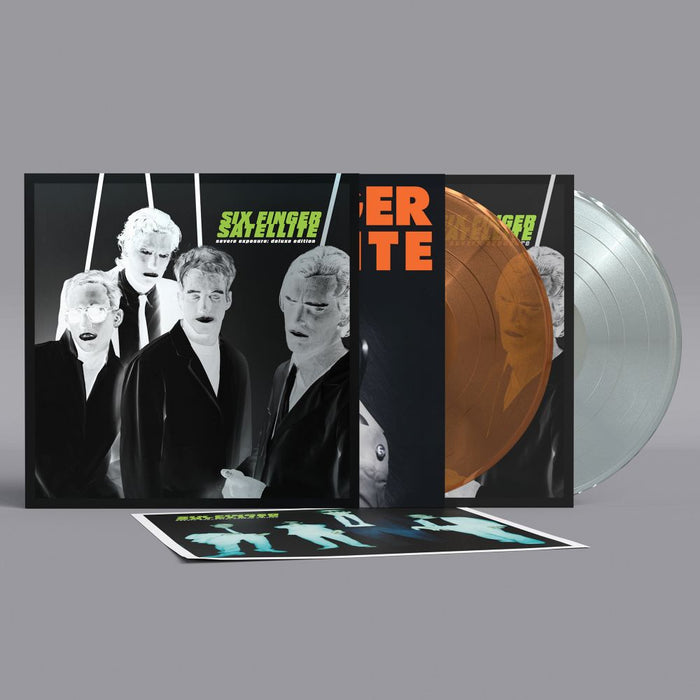 Six Finger Satellite Severe Exposure: Deluxe Edition Vinyl LP Indies Coke-bottle Clear & Orange Colour 2025