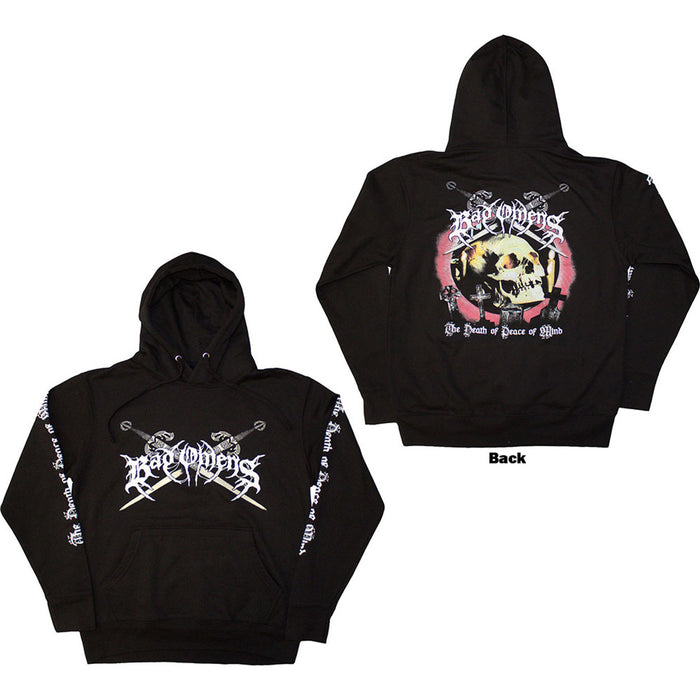 Bad Omens Skull & Candles Black Medium Hoodie