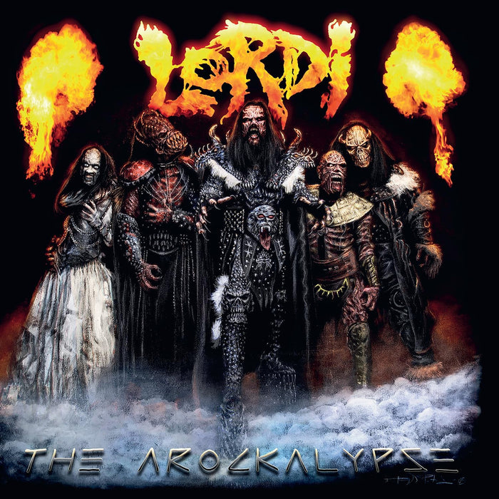 Lordi The Arockalypse Vinyl LP Blue, Black & White Marbled Colour Due Out 23/10/26