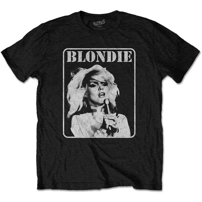 Blondie Presente Poster Black Small T-Shirt