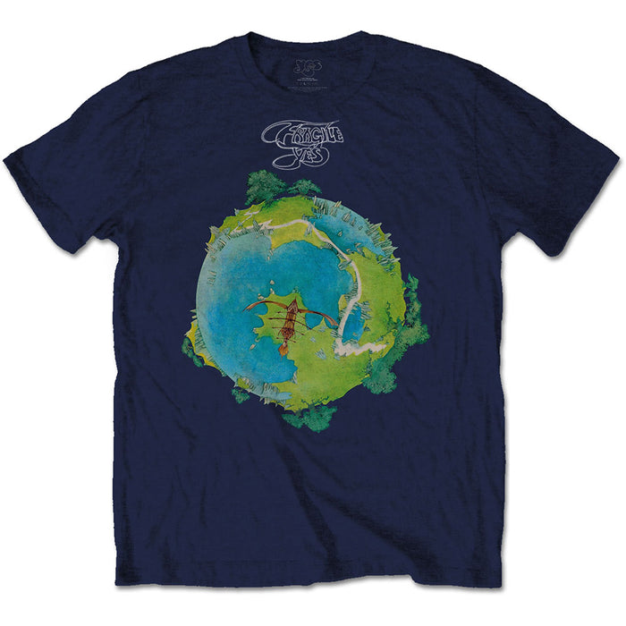 Yes Fragile Navy Blue Small T-Shirt