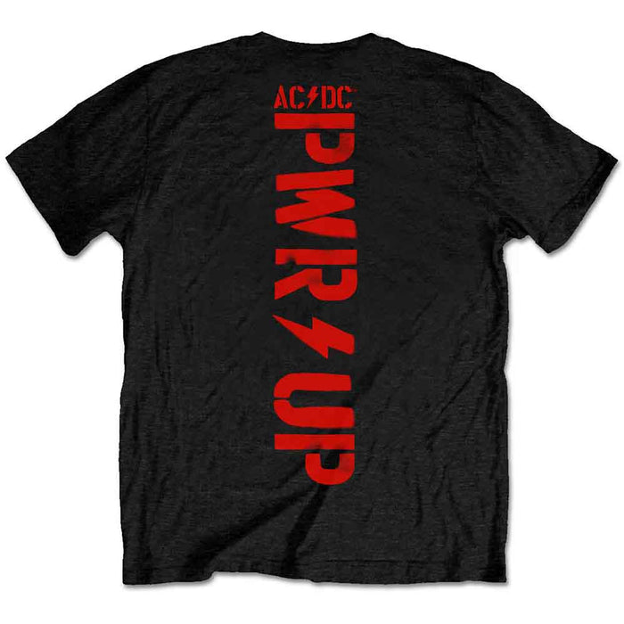 AC/DC Angus Finger Horns Black Large T-Shirt