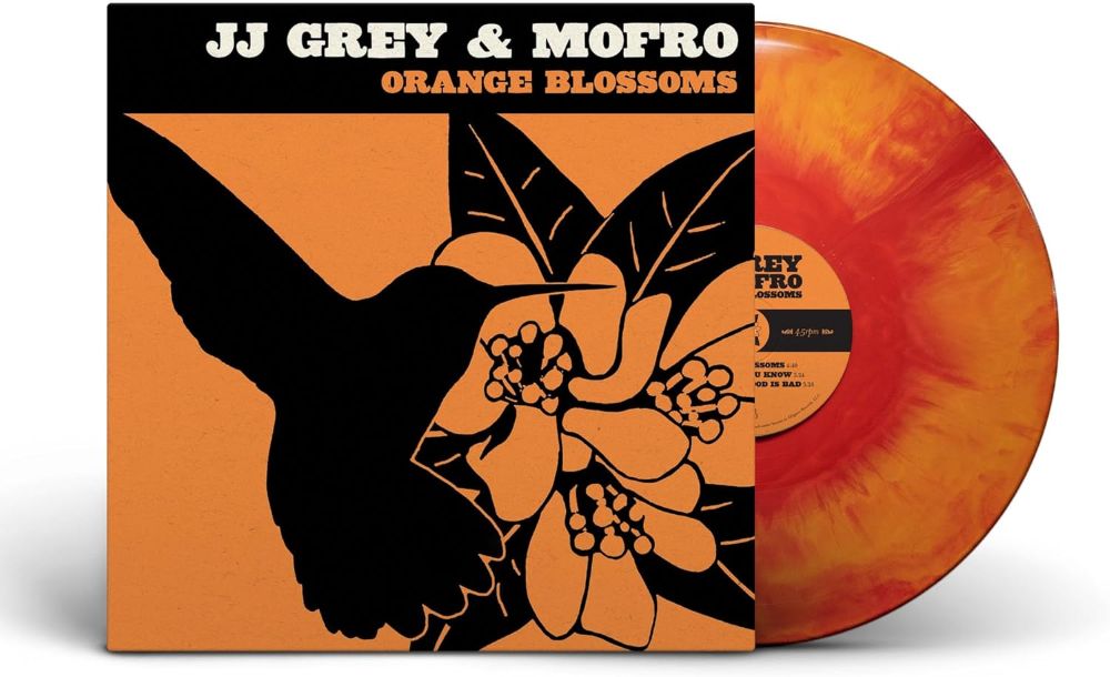 JJ Grey & Mofro Orange Blossoms Vinyl LP Sunburst Splash Colour 2025