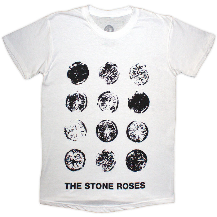 The Stone Roses Lemon Grid White Small T-Shirt
