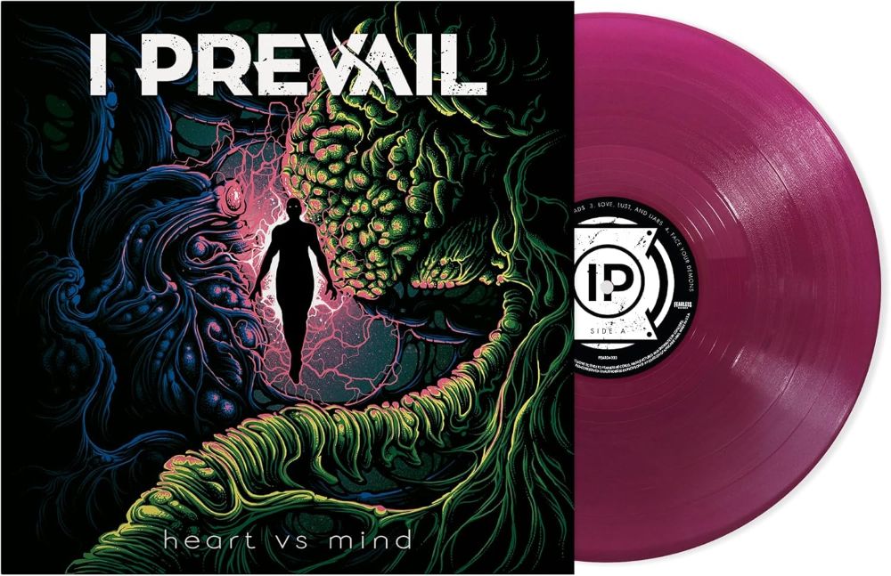 I Prevail Heart Vs Mind Vinyl LP Translucent Grape Colour 2025