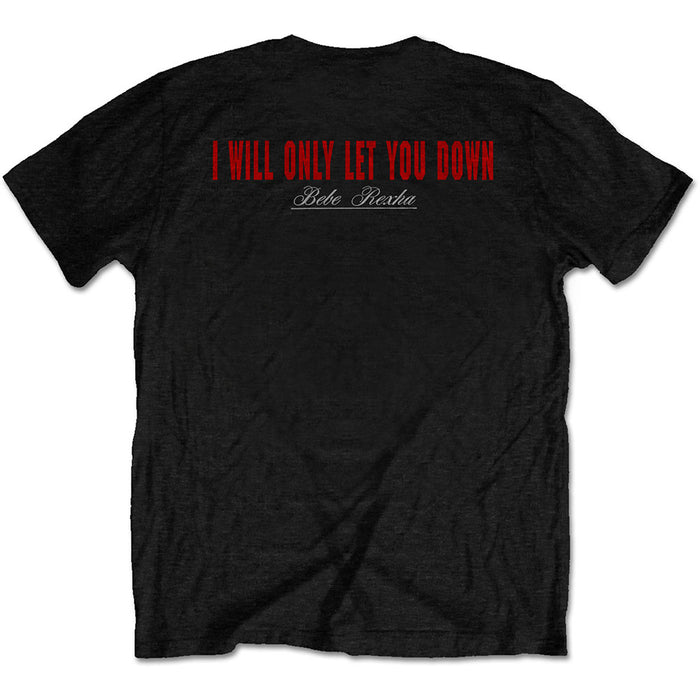 Bebe Rexha Sabotage Let You Down Black Medium T-Shirt