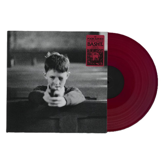 Basht. Poor Advice Vinyl LP Indies Altar Wine Red Colour Due Out 09/10/26