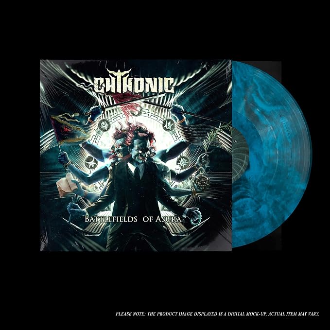 Chthonic Battlefields of Asura Vinyl LP Turquoise / Black Smoke Colour 2026