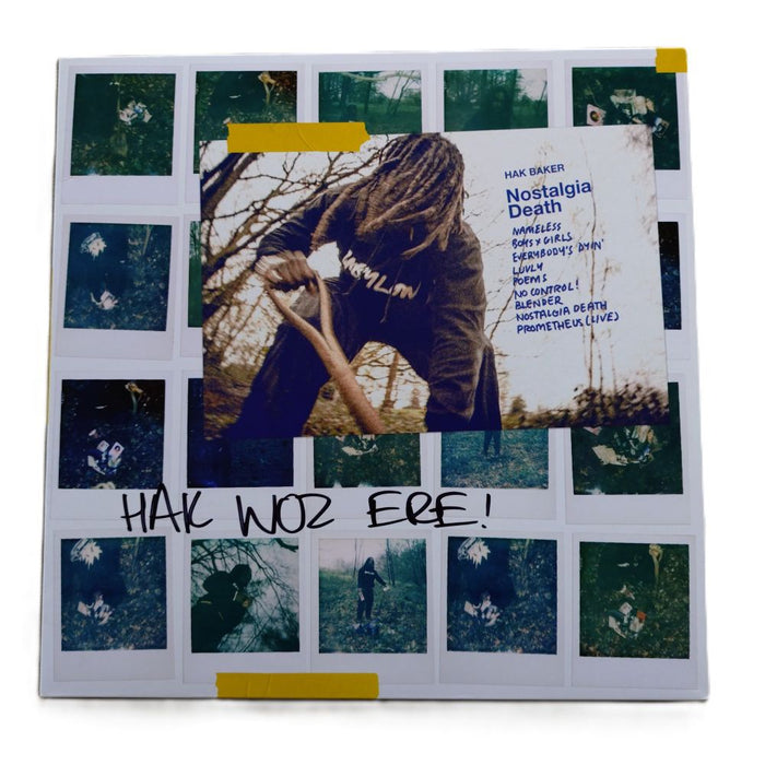 Hak Baker Nostalgia Death Vinyl EP *SIGNED* 2024