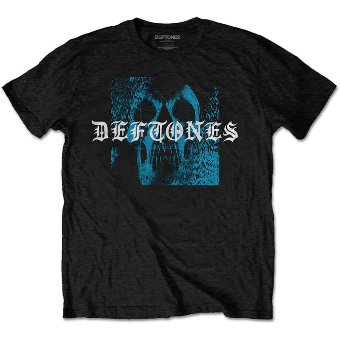 Deftones Static Skull Black X-Large T-Shirt