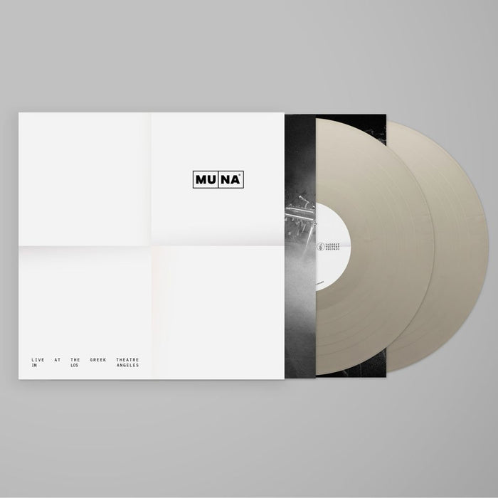 MUNA Live at The Greek Theatre in Los Angeles Vinyl LP Metallic Silver Colour 2025