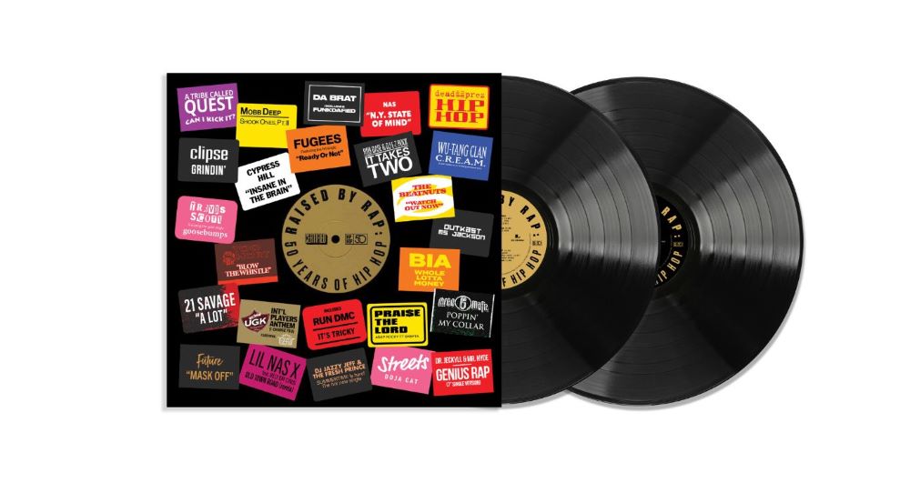 Raised By Rap: 50 Years of Hip-Hop Vinyl LP 2023