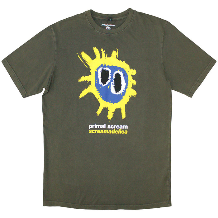 Primal Scream Screamadelica Green X-Large T-Shirt