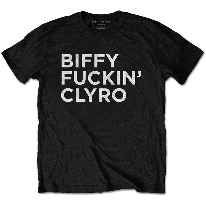 Biffy Clyro Biffy Fuckin Clyro Black Small T-Shirt