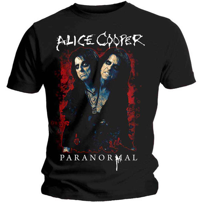 Alice Cooper Paranormal Splatter Black XX-Large T-Shirt