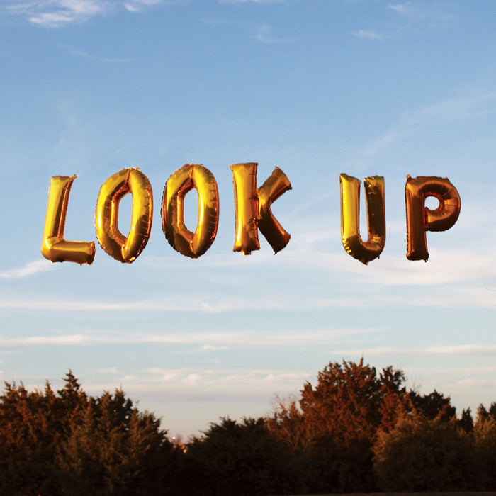 Drunk Uncle Look Up Vinyl LP Indies Blue Skies Swirl Colour 2022