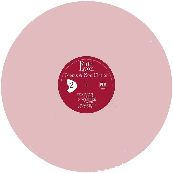 Ruth Lyon Poems & Non-Fiction Vinyl LP Pink Colour 2025