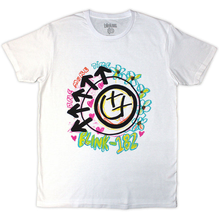 Blink-182 Crayon White Medium T-Shirt
