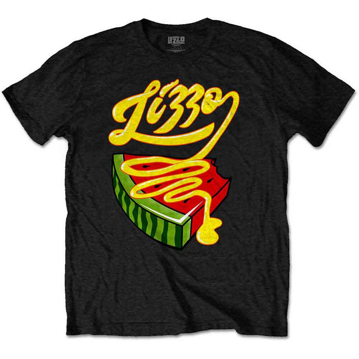 Lizzo Bussin or Disgustin Black X-Large T-Shirt