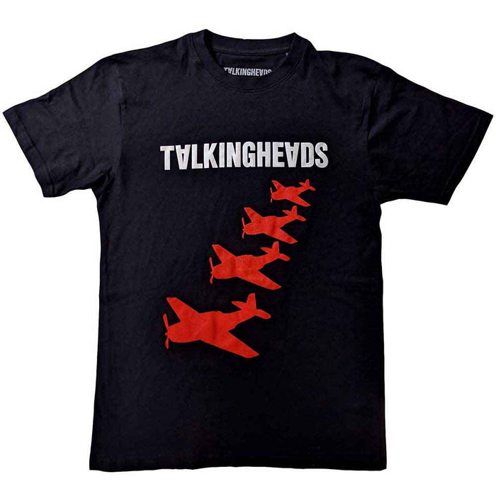 Talking Heads 4 Planes Black Small T-Shirt