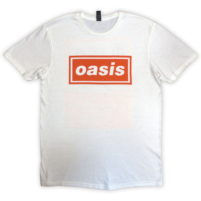 Oasis Definitely Maybe AAA Pass White Large T-Shirt