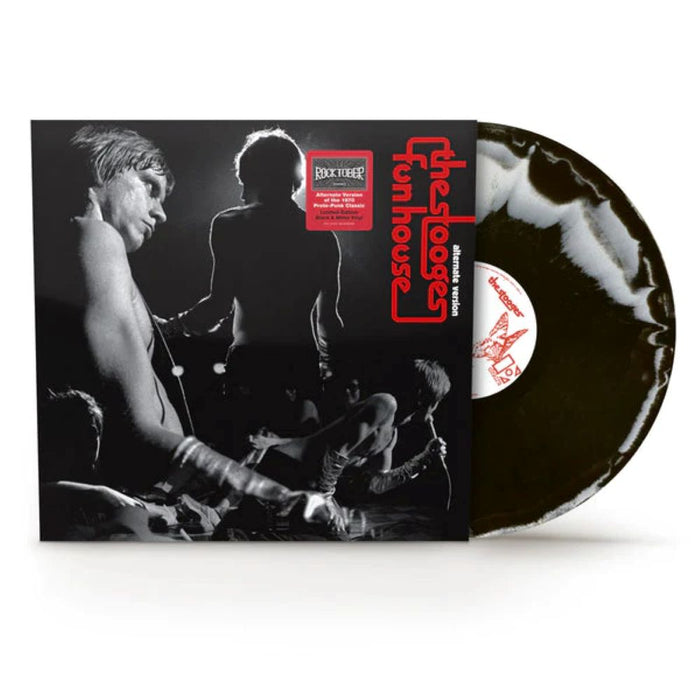 The Stooges Alternate Fun House Vinyl LP Black & Opaque White Colour 2025