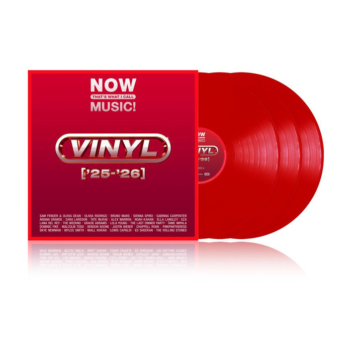 NOW That's What I Call Music! : Vinyl [25-26] Vinyl LP Red Colour Due Out 13/11/26
