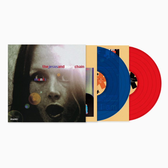 The Jesus and Mary Chain Munki Vinyl LP Indies Blue & Red Colour 2023