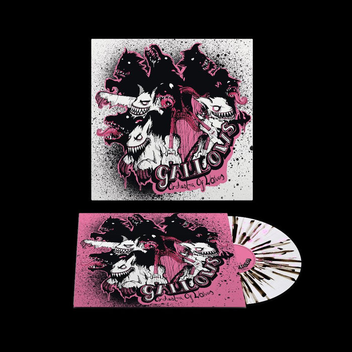Gallows Orchestra Of Wolves Vinyl LP Indies Pink & Black Splatter Colour Due Out 06/11/26