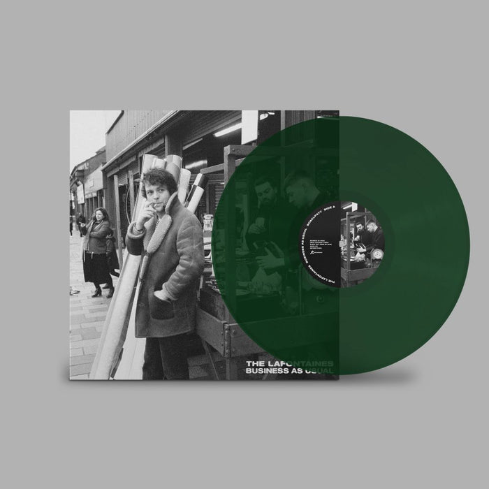 The LaFontaines Business As Usual Vinyl LP Indies Transparent Green Colour 2024