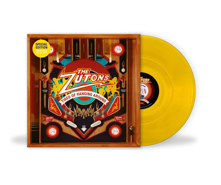 The Zutons Tired of Hanging Around Vinyl LP Transparent Yellow Colour 2026