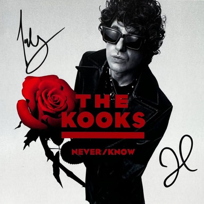 The Kooks Never/Know CD *SIGNED* 2025