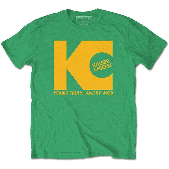 Kaiser Chiefs Yours Truly Green Small T-Shirt