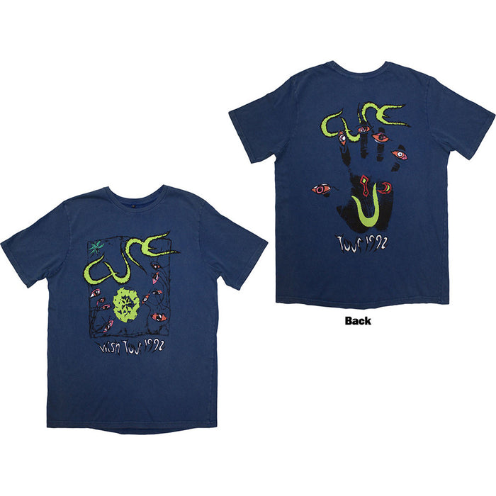 The Cure Wish Tour '92 Stone Wash Denim Blue XX-Large T-Shirt