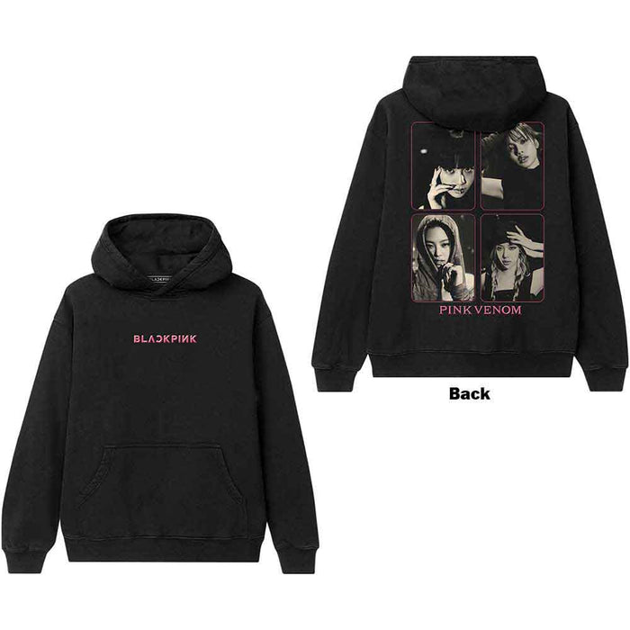 Blackpink Pink Venom Group Photo X-Large Hoodie