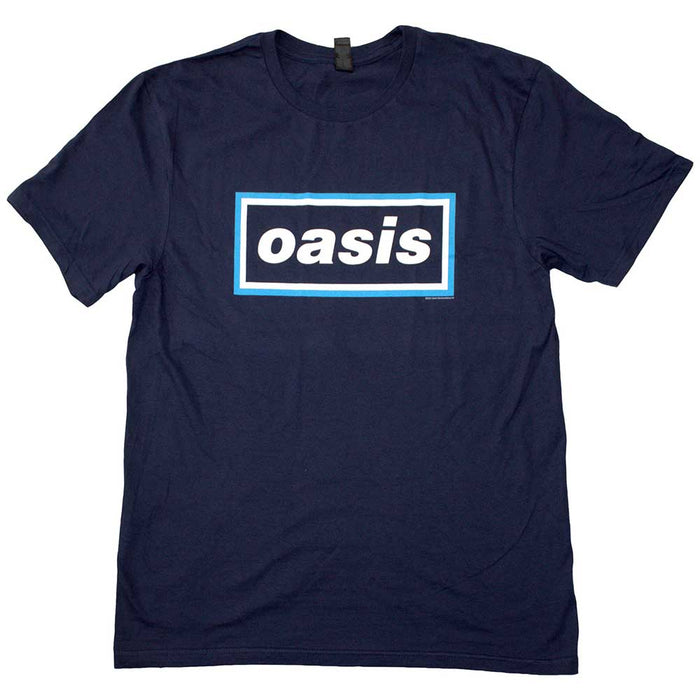 Oasis Maine Road Event Logo Navy Blue XX-Large T-Shirt